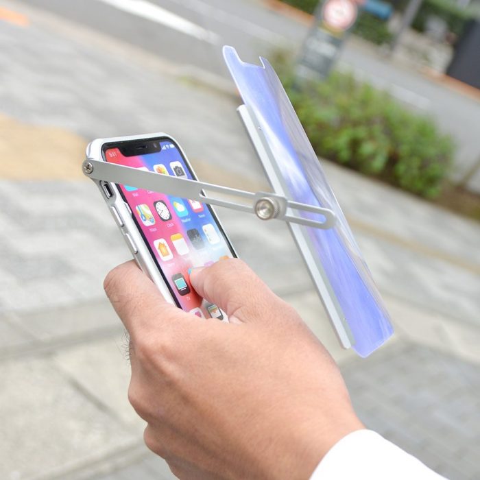 サンコーからスマートなiphone X Xs対応ルーペ発売 バンパーケース型 Iphone Ipad Fan V